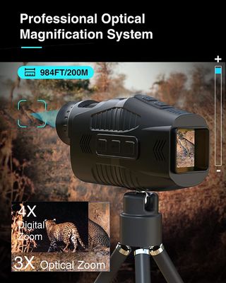Video Long Distance Infrared Night Vision Goggles Binoculars 1080p Full HD